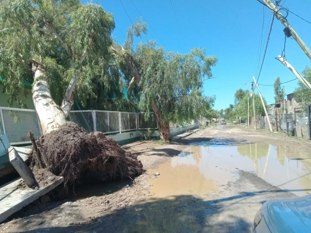 Hay barrios que están sin energía hace más de 24 horas. (Foto Edersa)