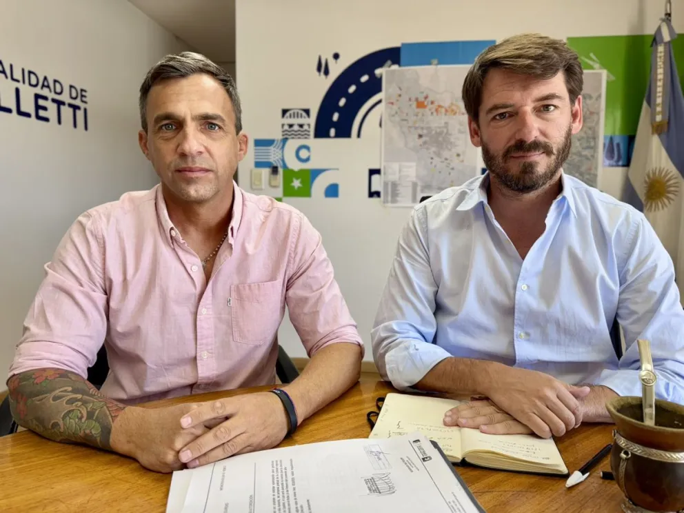 El intendente le dio la bienvenida a través de sus redes.