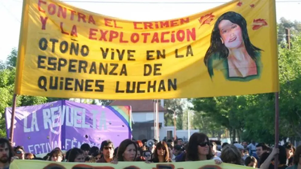 Otoño fue secuestrada el 23 de octubre de 2006 y su cuerpo apareció en la central de El 30, el 26 de abril de 2007. Foto: archivo.