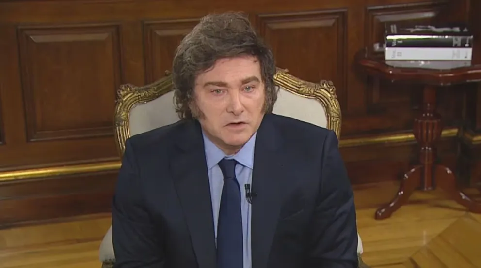 Javier Milei. 