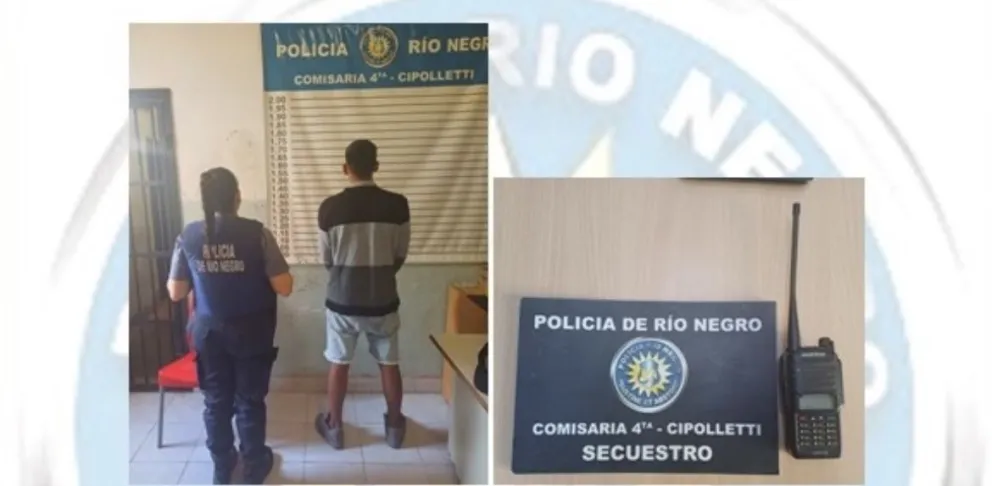 El equipo fue secuestrado por la policía (imagen gentileza)
