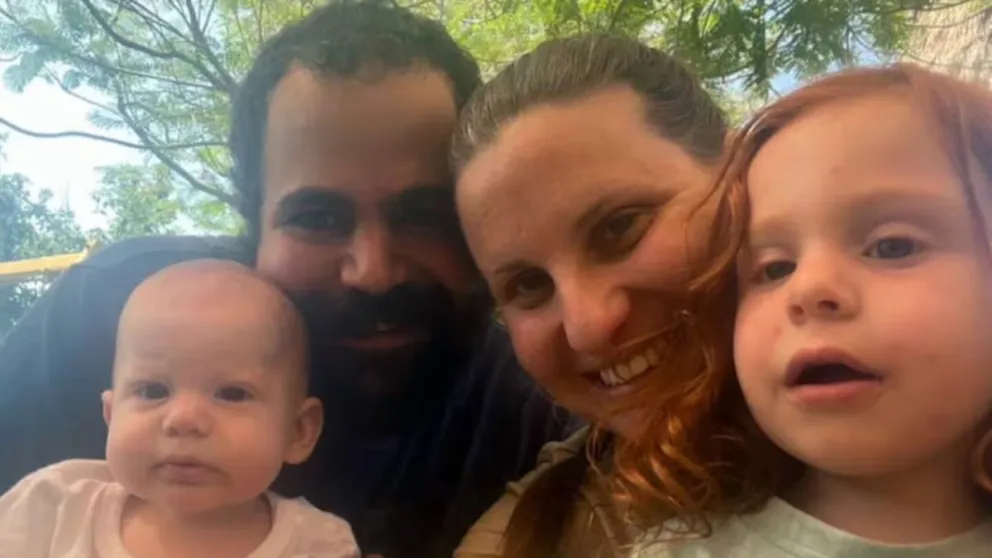 La familia Bibas.