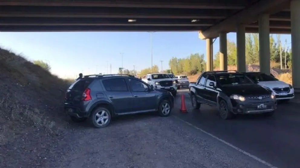 EL auto robado fue encontrado en Neuquén. | Foto AM550