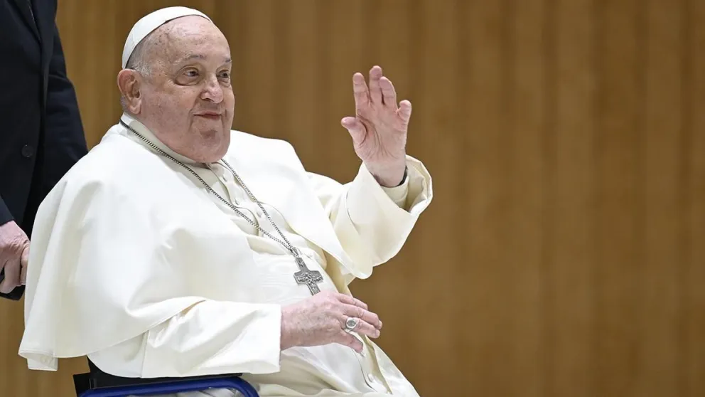 El papa Francisco. 