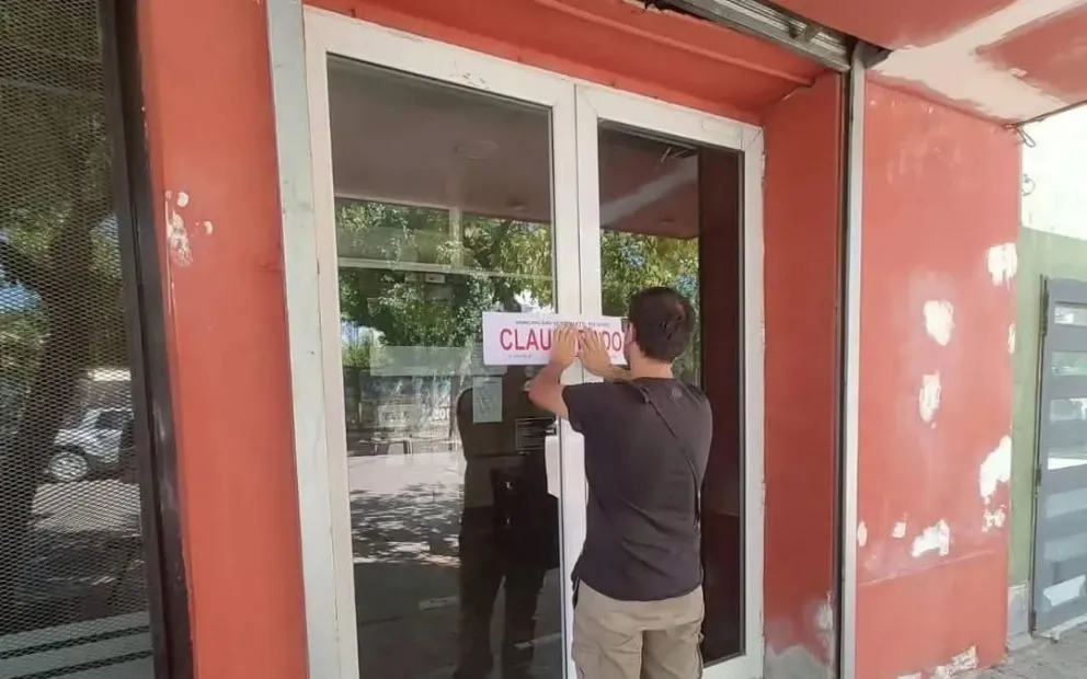 A principio de año el loca ya había sido clausurado (imagen gentileza )