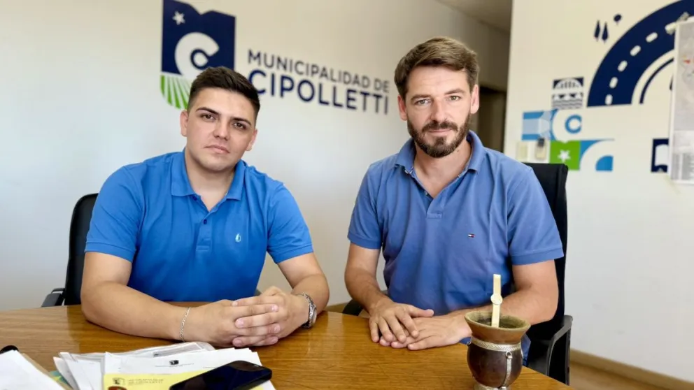 Buteler anunció que Zúñiga se hará cargo de la secretaría a partir del próximo miércoles. Foto: Municipalidad de Cipolletti.