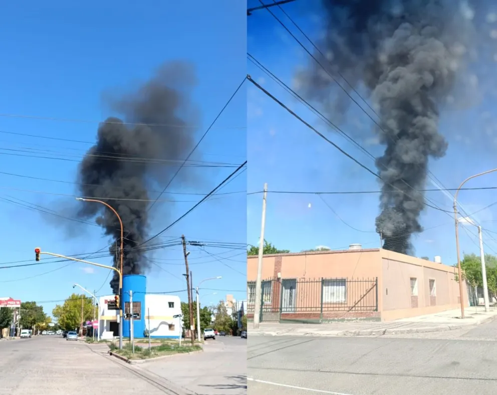 Testigos del hecho relataron que tras la detonación, el fuego se propagó rápidamente, alcanzando un departamento cercano. | Foto (gentileza)