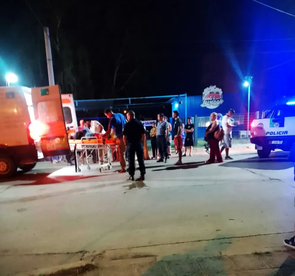 La víctima fue atendida por el personal del hospital e indicó que necesita testigos.  | Foto (gentileza Miguel Angel Parra)