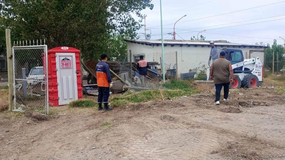 El operativo fue posible gracias a la denuncia realizada a la central de emergencias (Imagen gentileza)