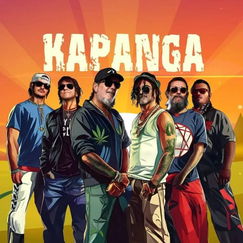 Kapanga cerrará el programa de festejos de General Enrique Godoy este domingo con un espectáculo gratuito. (Foto gentileza)