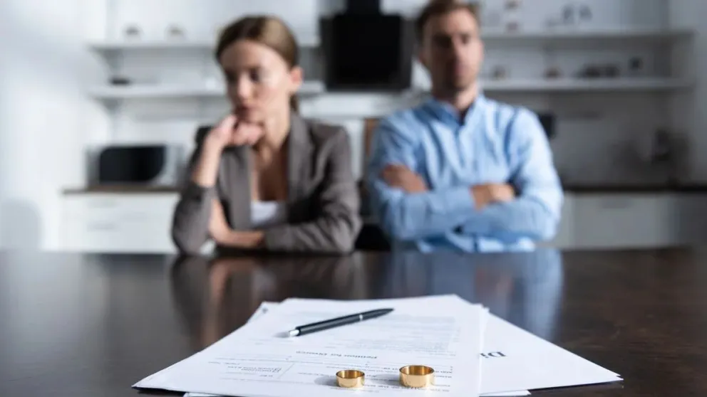 El divorcio de la pareja se dictó en 2023 y tiempo después, se inició una acción de compensación económica. Foto ilustrativa