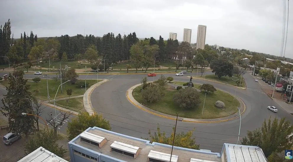 La ciudad se prepara para una nueva contingencia climática. Estiman que caerán hasta 30 mm de lluvia. Foto: Toma de cámara municipal.