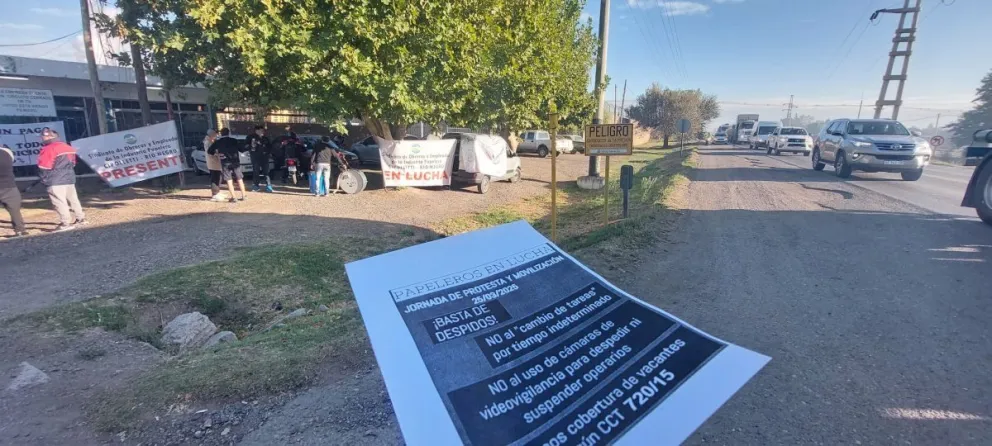 Es sólo una volanteada sin corte de Ruta. (Foto gentileza)