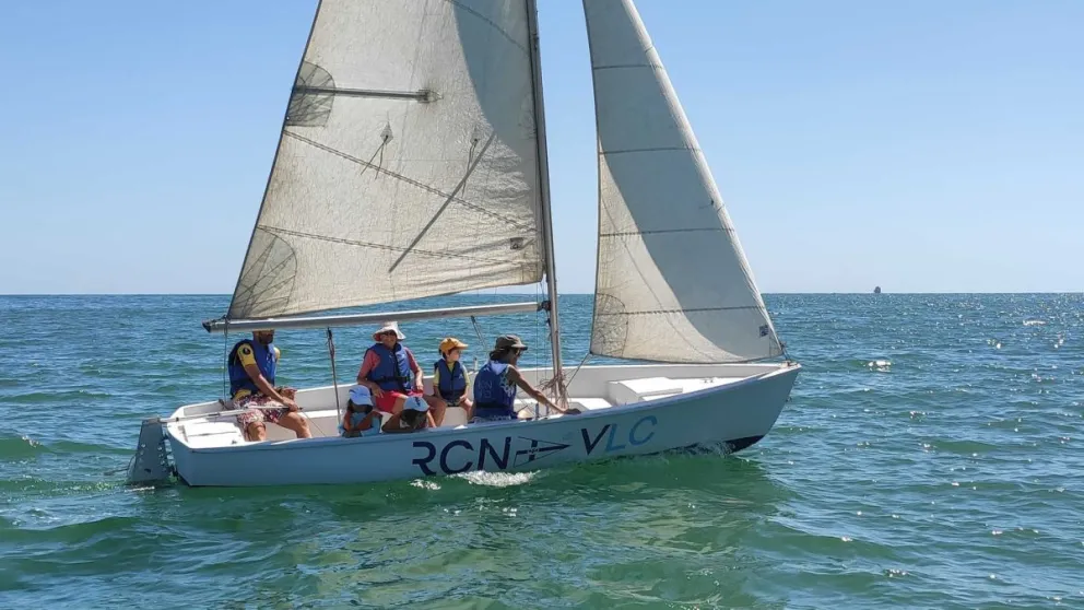 En el Club Náutico destacan las posibilidades que ofrece la navegación a vela: "libertad". Foto: archivo.