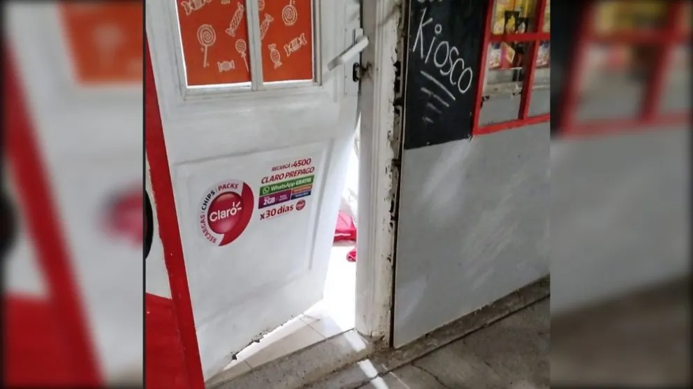 La policía tuvo que pedir refuerzos para evitar que los vecinos indignados hicieran justicia por mano propia. Foto: prensa Policía Río Negro.