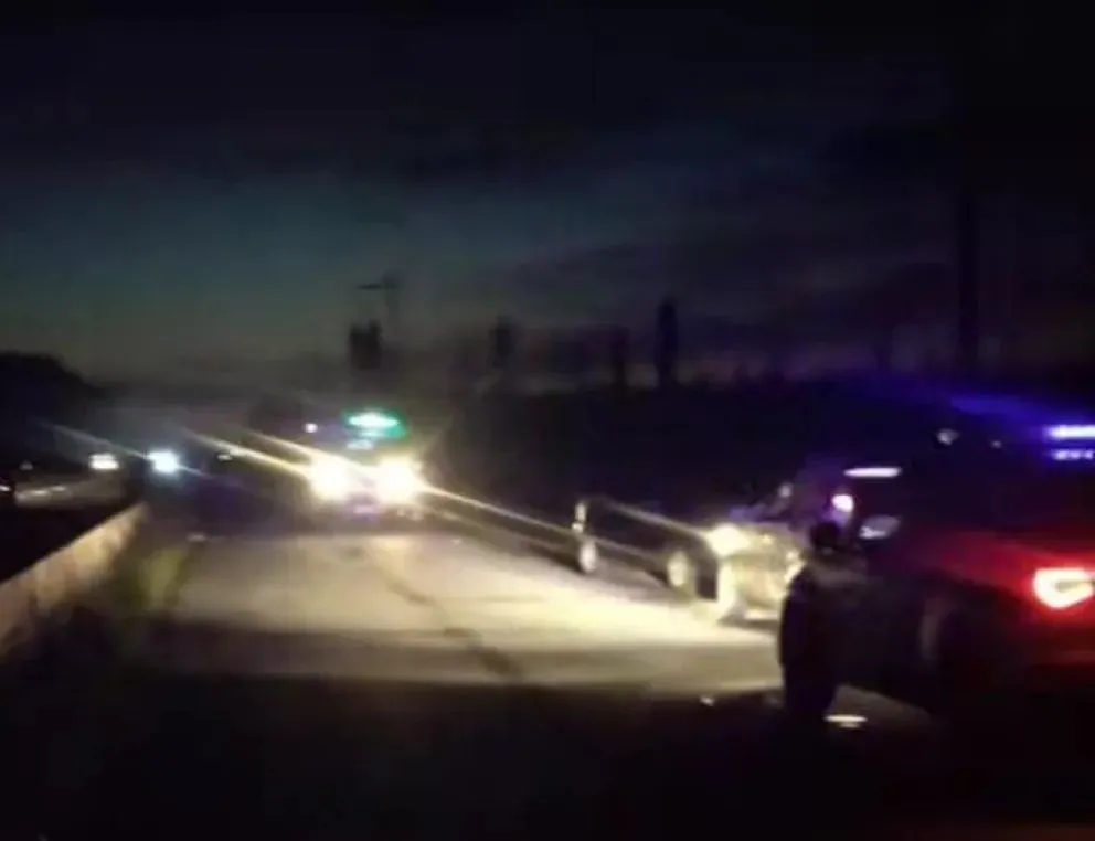 El trágico choque ocurrió en la colectora sur de la Ruta 22 (foto gentileza).