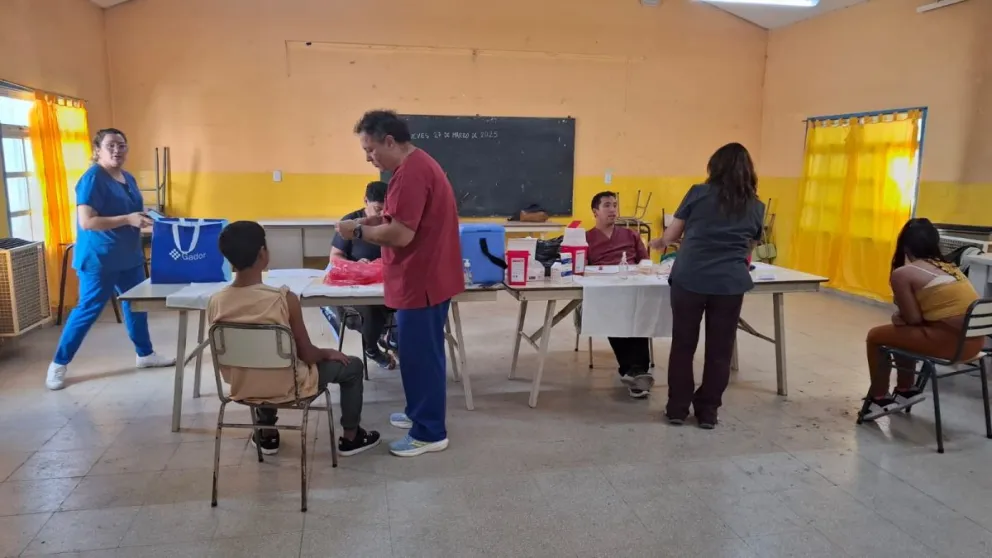 Habra campaña en los barrios, escuelas y en la UFLO. | Foto Daniela Luján para CIPO360