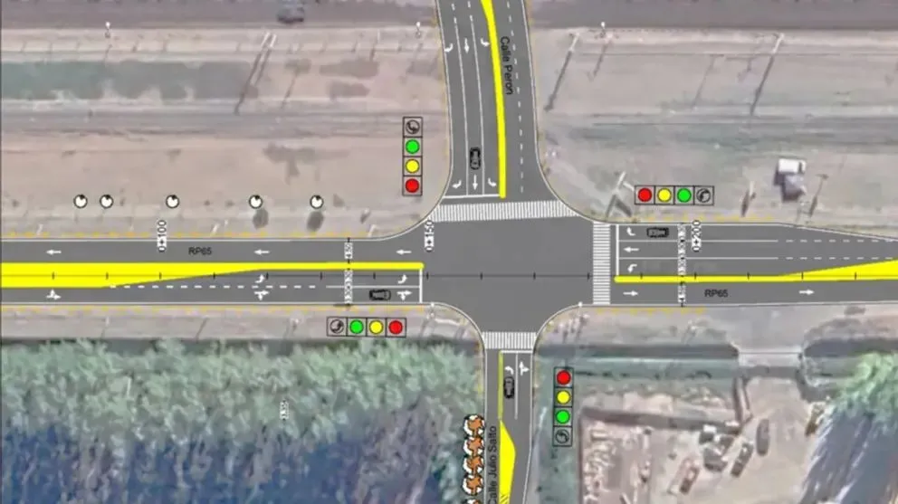 La obra estará a cargo de la empresa Constructora Vial, y tendrá un costo final de 1.632 millones de pesos. Imagen: Prensa gobierno de Río Negro.