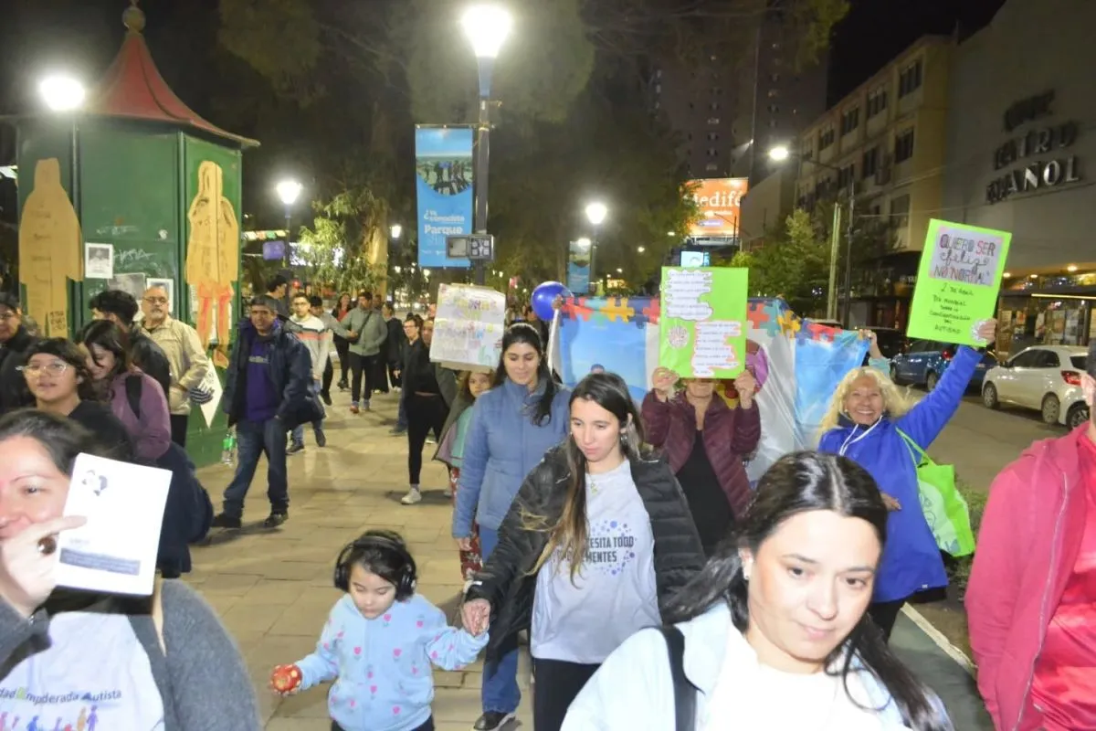 caminata sobre el autismo