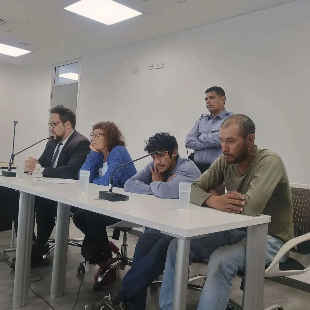 Benítez y Rojas, acusados del femicidio de Karina Muñoz en San Antonio Oeste.
