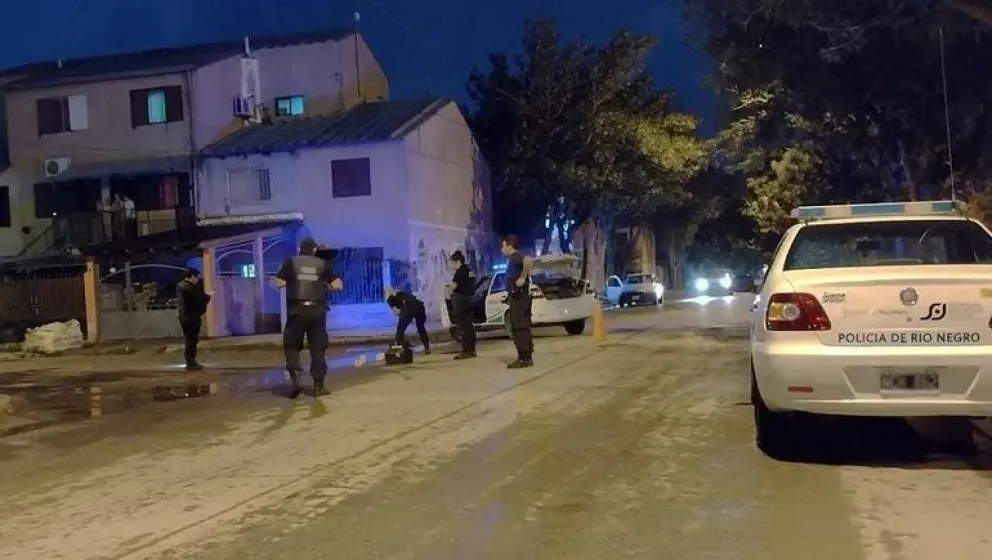 El procedimiento policial se realizó sobre la calle Arturo Illia. Foto: archivo.