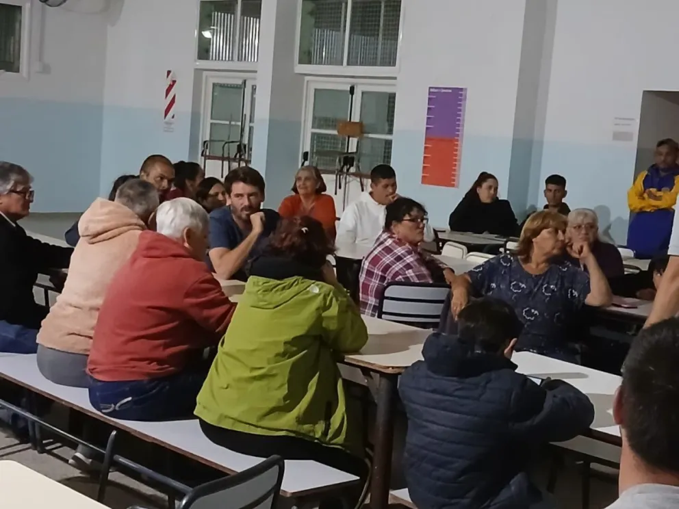 La obra beneficiará a unas 200 familias que viven en el sector. Foto: Prensa municipalidad de Cipolletti.