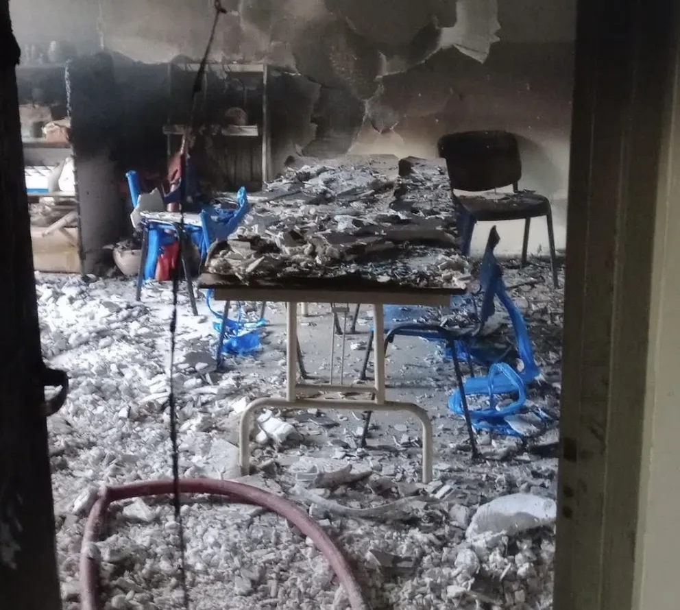 Las pérdidas fueron totales (imagen gentileza)