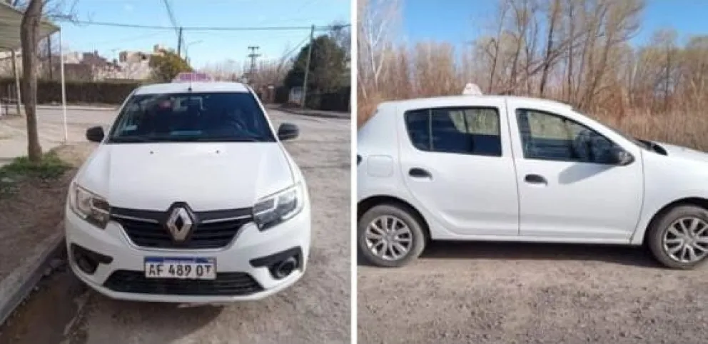 El vehículo fue robado en el barrio Villa Isabel, de Cinco Saltos. Y a pesar de los esfuerzos, todavía no hay rastros. Foto: gentileza.