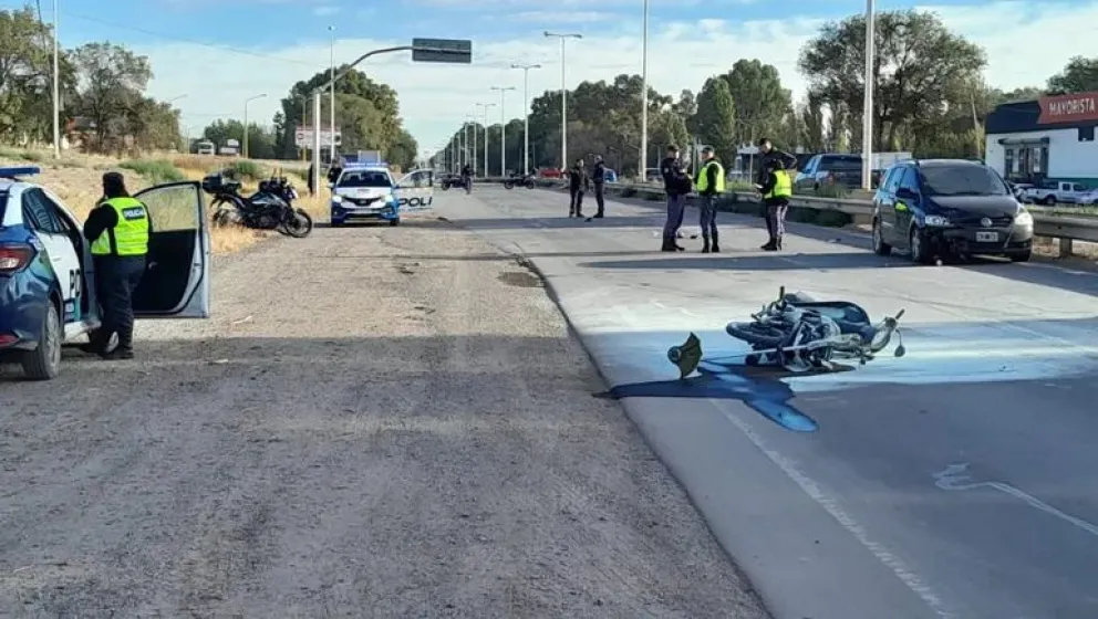 El hombre que protagonizó un accidente falleció en la mañana de este jueves. | Foto gentileza
