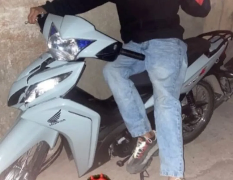 El ladrón lo publicó en redes, los dueños fueron a recuperarla y uno terminó herido. | Foto gentileza