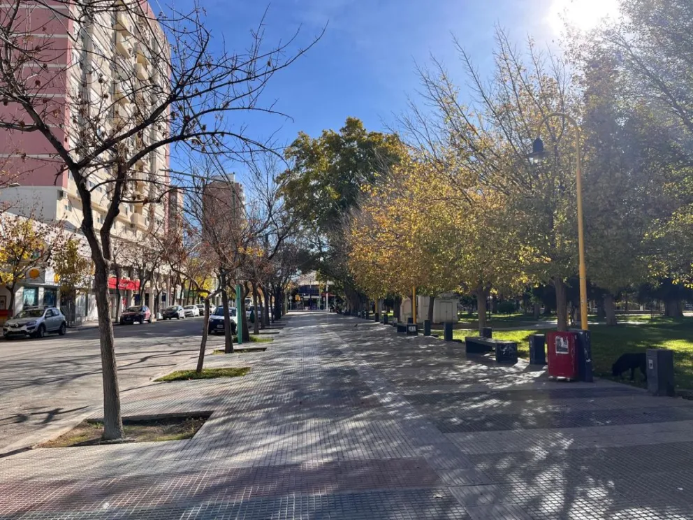 La ciudad totalmente vacía durante los feriados. (Foto cipo360)