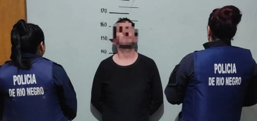 Los detenidos tenían pedido de captura de la justicia rionegrina. Foto: Policía Río Negro.