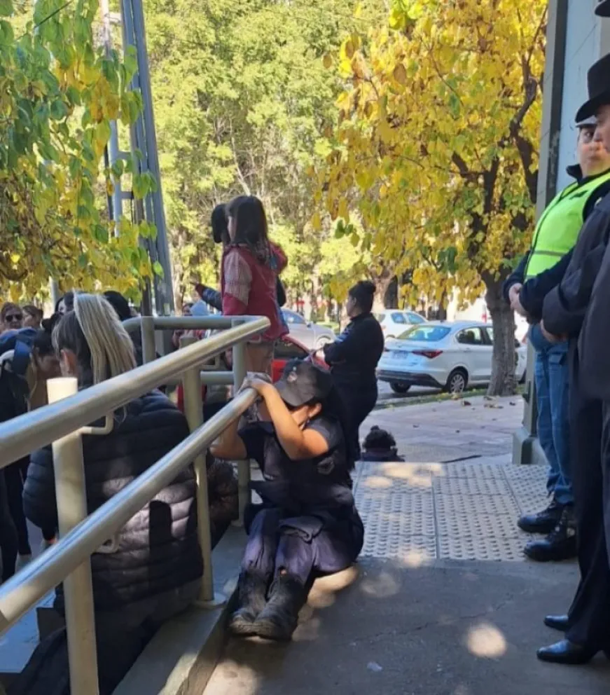  Parra expresó su temor por su propia seguridad y la de sus hijos, de 11 y 6 años. | Foto gentileza