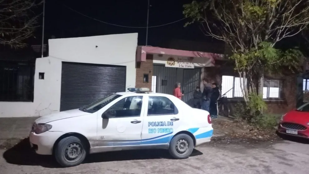 La presidenta fue trasladada al hospital local (imagen gentileza El Diario De Allen) 