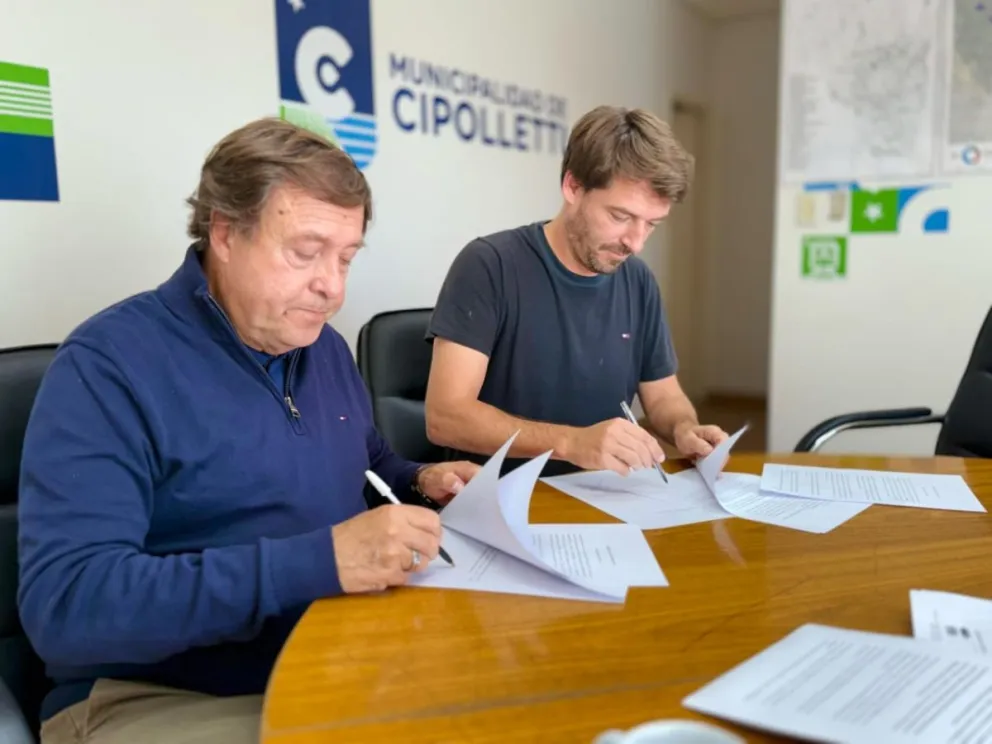  el municipio recibió más de 300 millones de pesos  resultante de la renegociación de áreas petroleras. | Foto prensa Municipalidad de Cipolletti