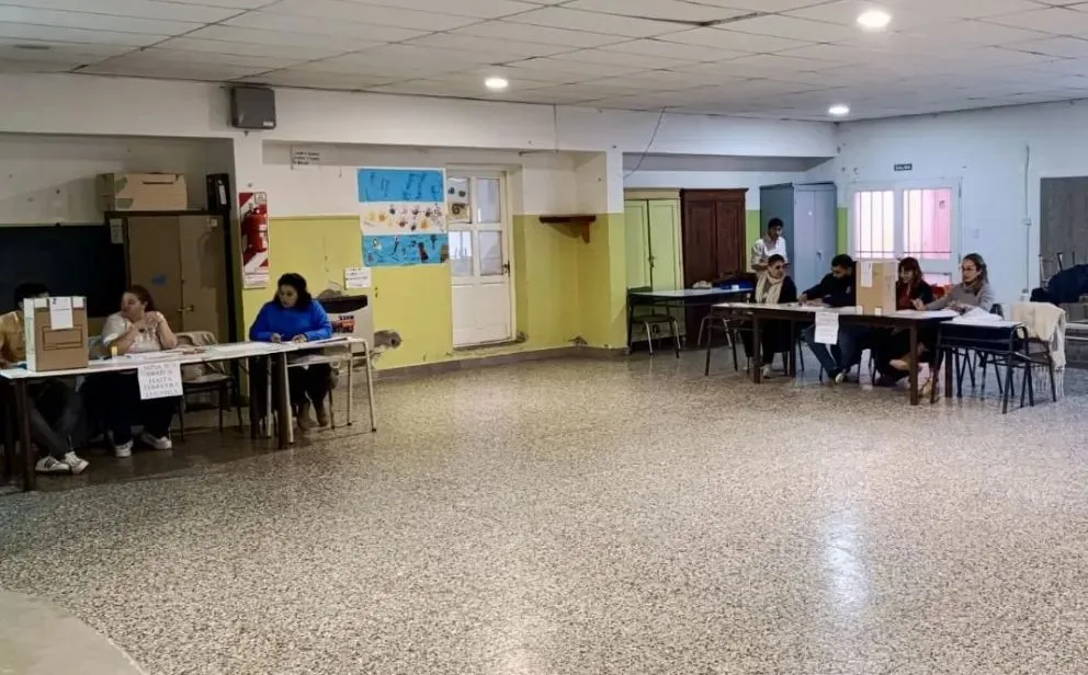 La cantidad de votantes fue el 70% del padrón electoral.  | Foto gentileza