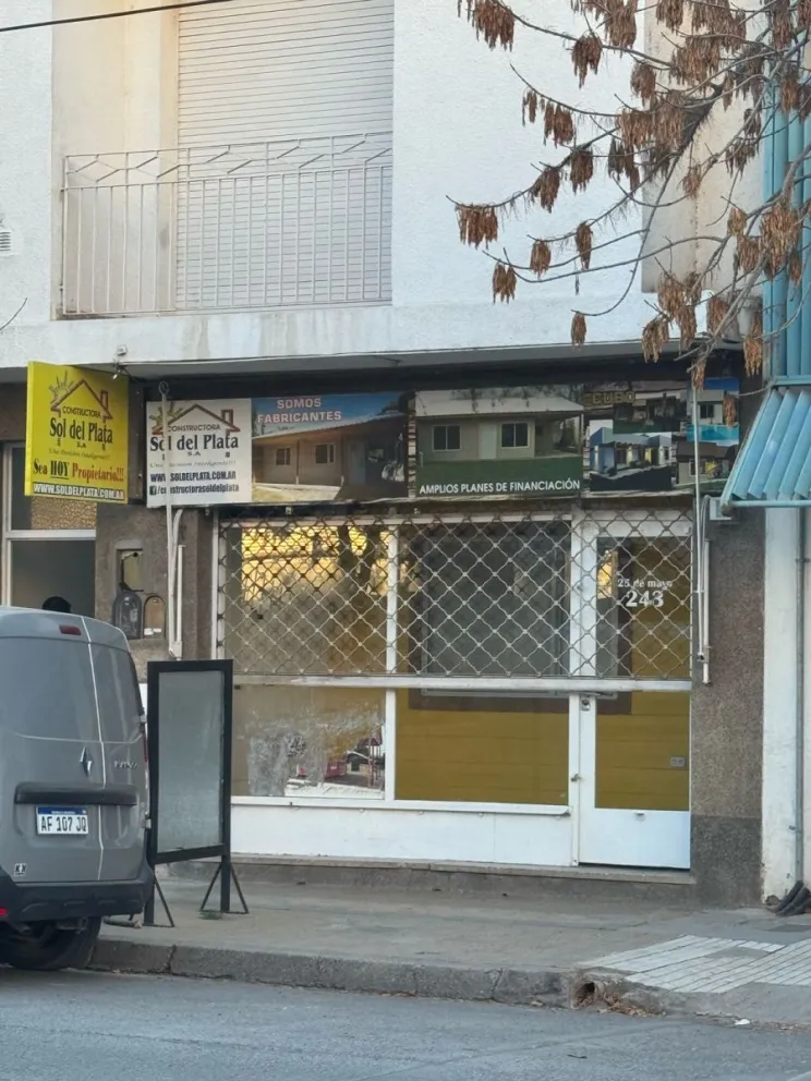 De un día a otro la oficina de calle 25 de Mayo fue desmantelada. (Foto gentileza)