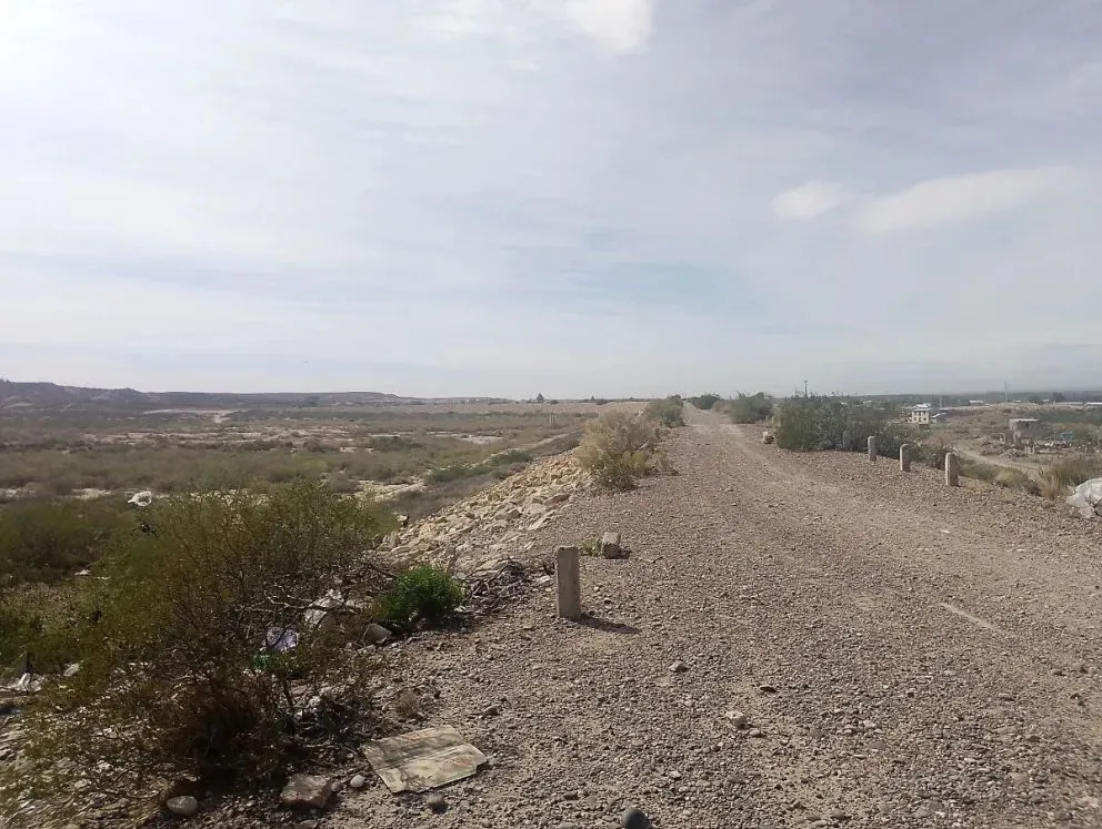 El cuerpo fue encontrado al norte de Roca, en la zona de la defensa Catini. Foto (ANR)