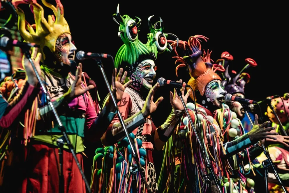 La tradicional banda de la murga uruguaya está de gira y llega a la región. Foto: gentileza.