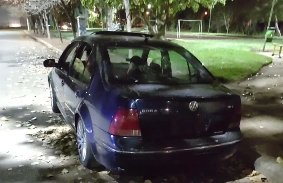 El Bora quedó a disposición de la justicia, que tramitará su devolución a la jurisdicción de Puerto Madryn. Foto: Policía Río Negro.