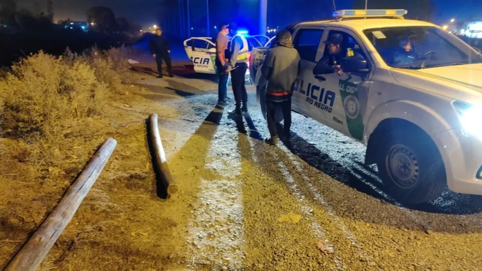Los operativos de control se realizaron en ocho puntos diferentes. Foto: Policía Río Negro.