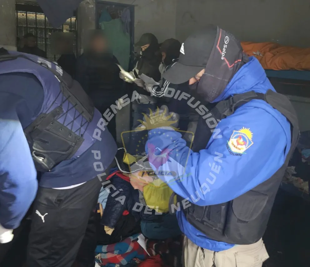 La investigación comenzó a partir de recibir dos denuncias penales por estafas. (Foto Policía de Neuquén)