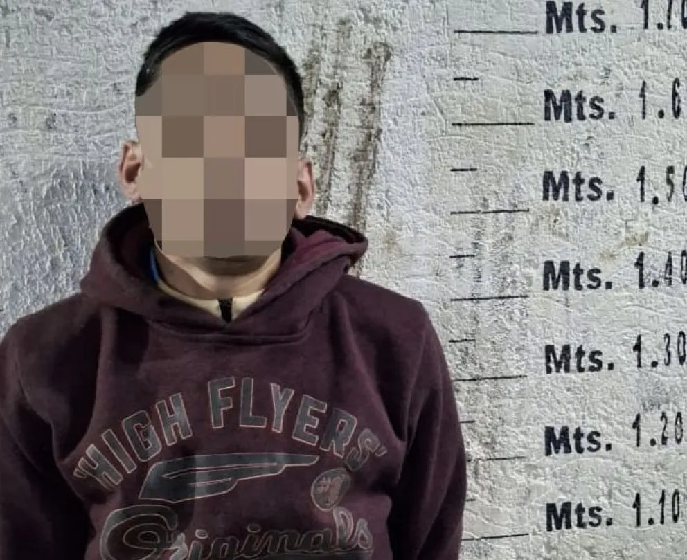 El hombre quedó en calidad de detenido  (imagen gentileza) 