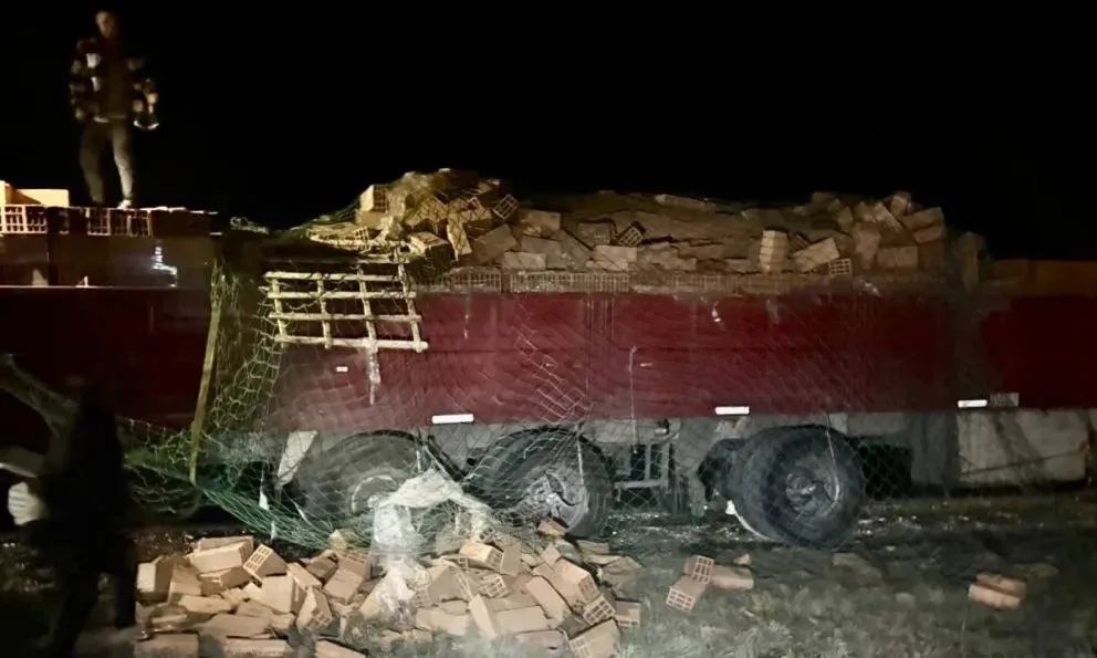 Afortunadamente no había tanto tránsito y no ocurrió una tragedia. 