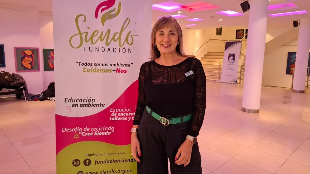Laura Collavini de la fundaci&oacute;n Siendo Cipolletti