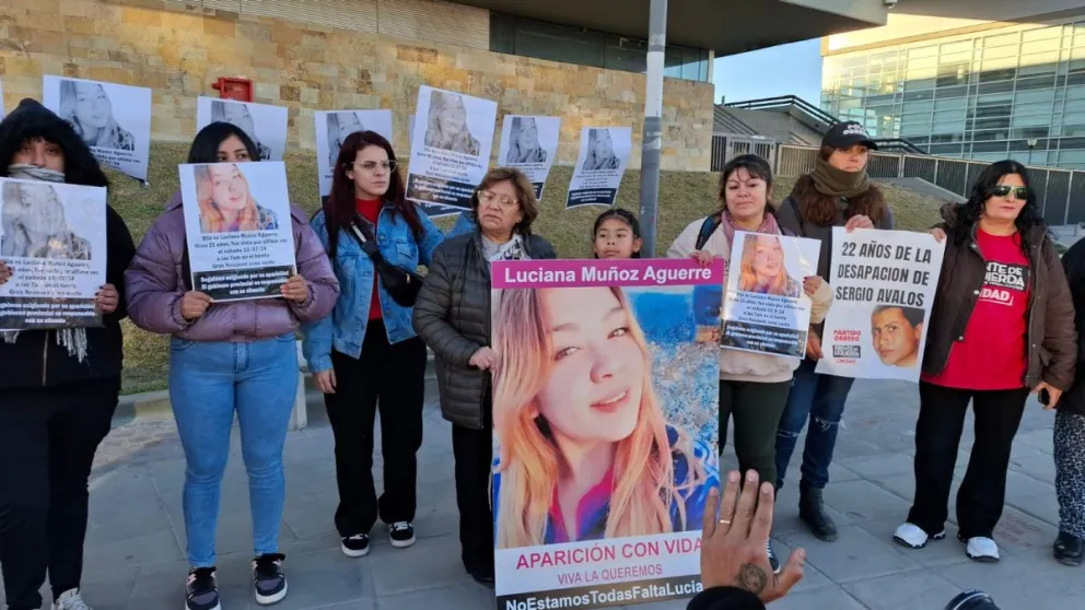 Este viernes 13 de junio se cumplieron 11 meses desde la desaparición de Luciana Muñoz en la ciudad de Neuquén. | Foto Daniela Luján para Cipo360