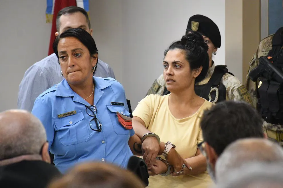 La enfermera Brenda Agüero fue condenada a prisión perpetua. 