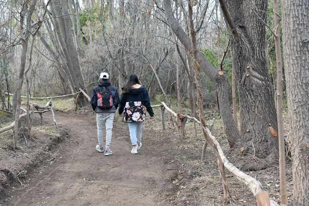 El Parque Agreste y la Península Hiroki estarán cerrados por una cuestión de seguridad, ante la crecida de los ríos. Foto: archivo.