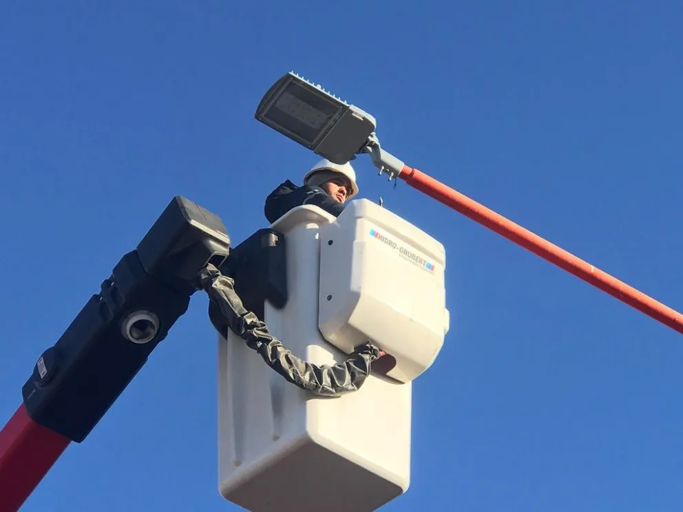 La obra contempla el reemplazo de 1280 luminarias (Imagen gentileza)