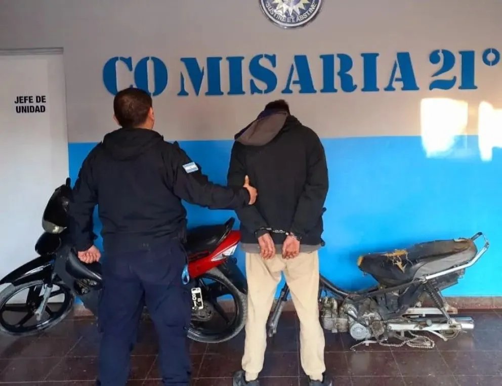 La fiscalía dispuso que el detenido quede bajo custodia. (Foto Policía de Río Negro)